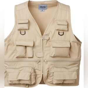 Field & Stream Khaki Outdoor Vest Size XL